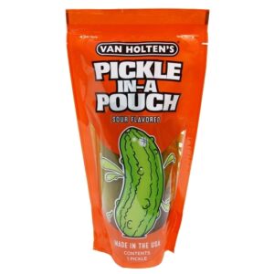 Van Holten’s Jumbo Sour Pickle in a Pouch 12ct